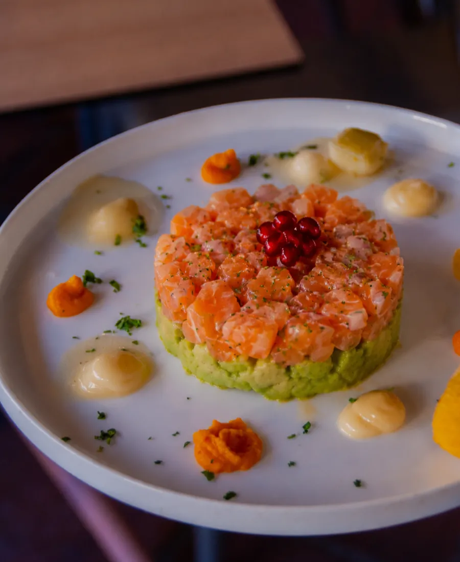 Tartare de saumon, Bistrot de Jennifer à Nice