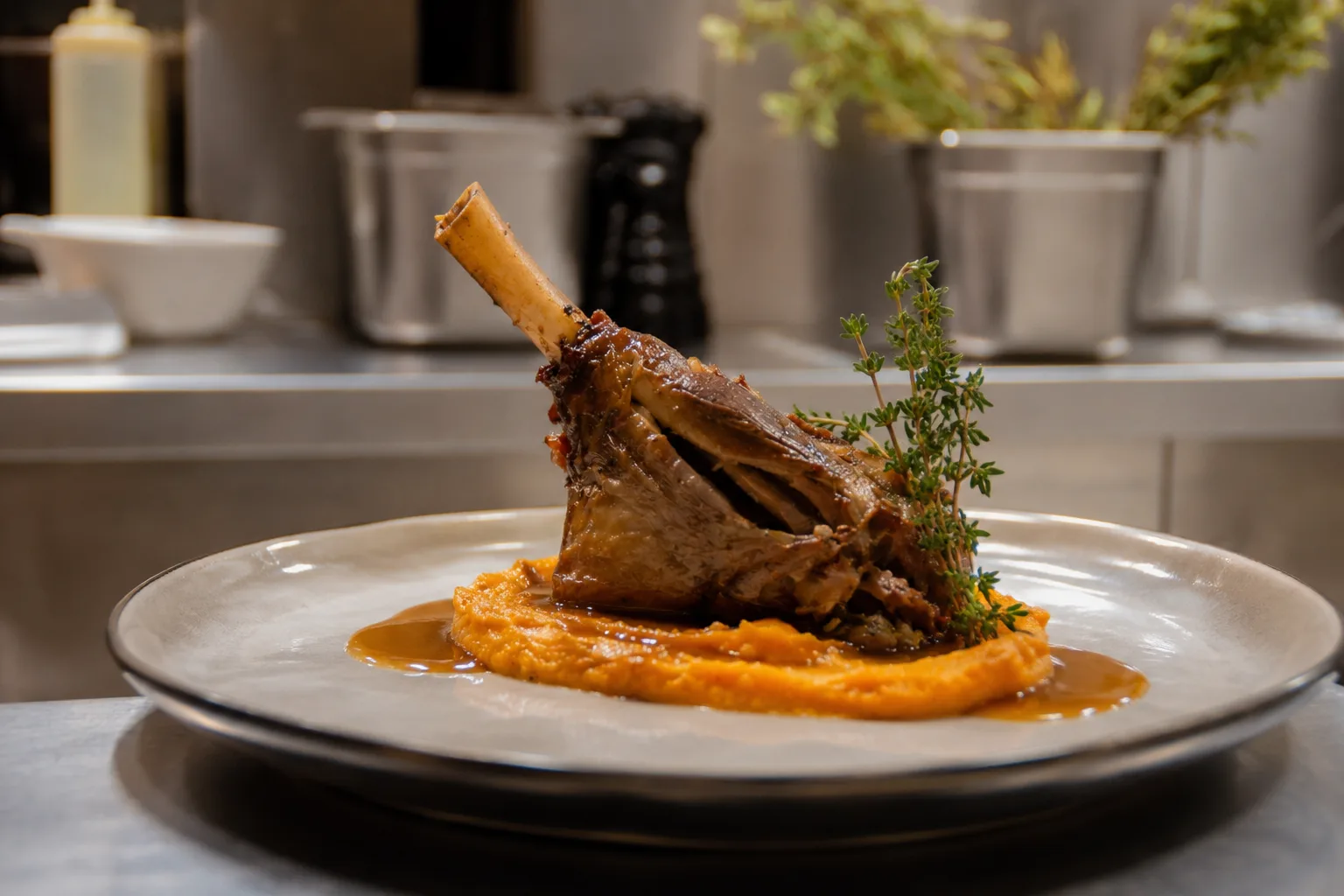 Souris d'agneau et viandes maison au Bistrot de Jennifer, à Nice